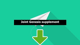 Joint Genesis - Joint Support Supplement - Joint Genesis Reviews