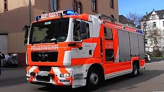 [Rosenbauer HLF 20 Frankfurt/Main] Folgeeinsatz HLF 1 BLW 2