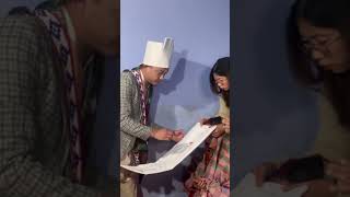 Our traditional marriage ceremony(Limboo traditional)#weddingceremony #viralvideo #nepali