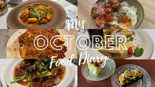 My OCTOBER Food Diary