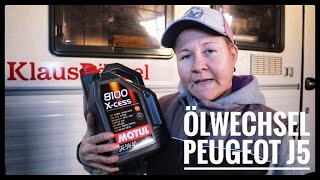 ÖLWECHSEL | Peugeot J5 | selber machen | LMC LIBERTY