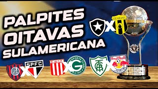 ⚽️PALPITES - Sulamericana Oitavas - Jogos de ida⚽️