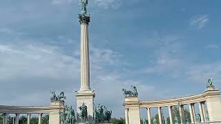 Heroes Square | Millennium Monument | Budapest Hungary