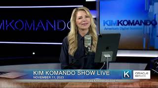 Kim Komando Show intro on November 11, 2023