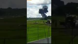 C-130 Crash Actual Video | Philippines Air Force #shorts