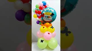 DIY BALLOON BOUQUET#shorts