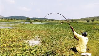 unique Fishing 🎣 4Days Different Places BiG ROHU and BiG Katla fish miss and Fishes to catching