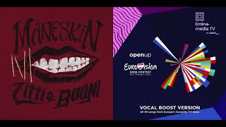 Måneskin - Zitti E Buoni (Eurovision 2021 - Italy - Vocal Boost Version)