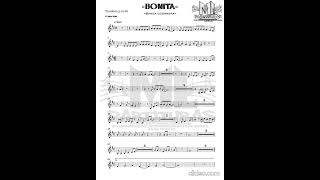 Bonita - banda guerrera (partitura)