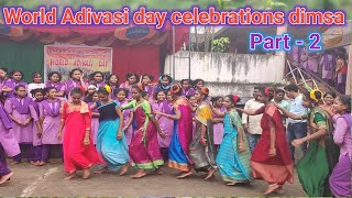 World Adivasi day celebrations dimsa part -2 memories Araku AP in India.