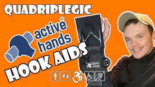 Hook Aids - Active Hands | Quadriplegic (C5,C6,C7)