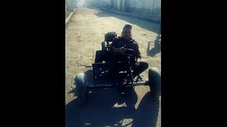 Go kart Motor 150cc Italika 4 Tiempos 2da Etapa De Prueba Engine Swap And Test Reide 2017