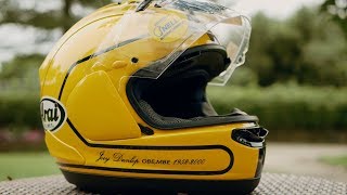 Unboxing Limited Edition Arai Joey Dunlop