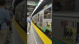 Riding green line to #fenwaypark #redsox