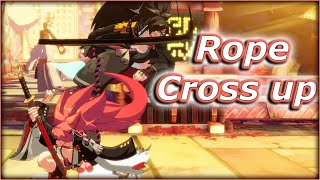 Baiken's New rope mechanic left right mix up  Guilty Gear Strive