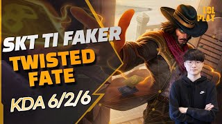 [T1 FAKER] TWISTED FATE vs AKALI MID - KR Patch 10.25 replay