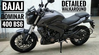 2020 BAJAJ DOMINAR 400 BS6 Detailed Walkaround Review| Mileage | Price | Exhaust Sound |Aekay Vlogs