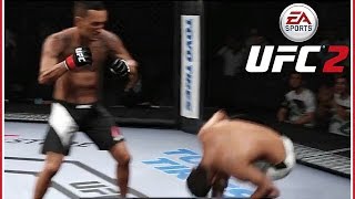 Max Holloway -Vs- Charles Oliveira ☆EA Sport UFC 2☆