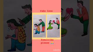 fake love and fake friends 🥰🥰🥰 #shortvideo /short #art 🌹🌹🌹