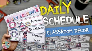 How to manage Daily Schedule in your classroom !!! - LINK IN DESCRIPTION