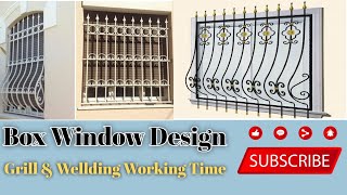 Box Window Design !!!Box Window Grill Design!!Box  Grill Design!!Box grill !! @woldingworkingtime