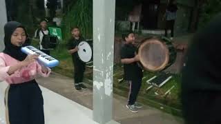 Gita S7 latihan rutin menjelang  parade drumband(1)