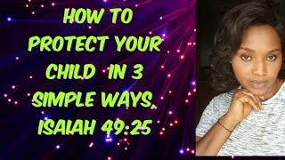 How To Protect Your Child From Evil People//Using Simple .......