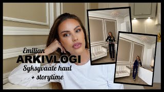 SYKSYVAATTEITA (TRY ON HAUL) + STORYTIME TYÖHISTORIASTA || Emilia & Felicia