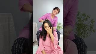 Champi (head massage) with Keshini hair elixir