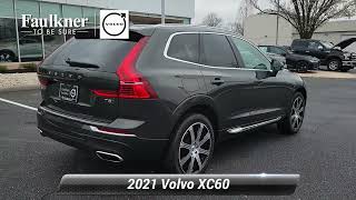 Certified 2021 Volvo XC60 Inscription, East Petersburg, PA M1698180