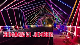 JEMBATAN SEMANGGI JEMBER || Bridge Decorative