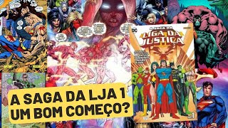 A Saga da Liga da Justiça volume 1 Panini Comics