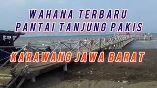 wahana terbaru di pantai tanjung pakis Karawang