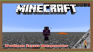 Potion Icon Remover Mod 1.12.2/1.11.2/1.10.2 & Tutorial Downloading And Installing For Minecraft