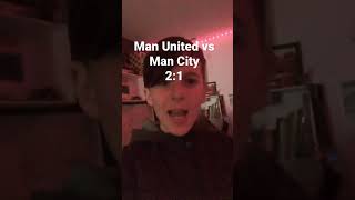 Man United vs Man City