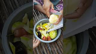 Bikin rujak serut dulu ‼