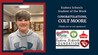 Student of the Week: Colt Moore