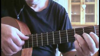 Blues for me - easy blues tutorial for classical guitar