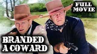 BRANDED A COWARD | Johnny Mack Brown | Full Western Movie | English | Wild West | Free Movie