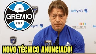 VAZOU AGORA! GREMIO FECHA COM NOVO TÉCNICO! ACABOU DE ANUNCIAR! NOTÍCIAS DO GRÊMIO