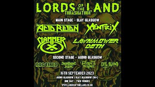 Evil Blood-Nicolas The Great/Atomic Maniac. Lords Of The Land Thrashathon - Audio Glasgow -16-9-23.