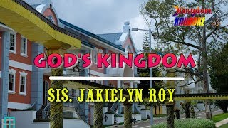 GOD'S KINGDOM | Sis. Jakielyn Roy | KIngdom Artist | KIngdom Music | SMNI