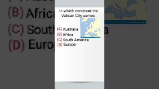 In which continent the Vatican City comes