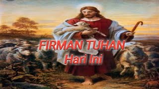 FIRMAN TUHAN Hari Ini#shorts #firmantuhan