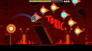 Geometry Dash (Demon) - Crimson Flare by ToxicGD & others