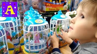 ПОХОД В ДЕТСКИЙ МАГАЗИН ОБЗОР ИГРУШЕК ПОЮЩАЯ ПТИЧКА THE TRIP TO THE BABY SHOP