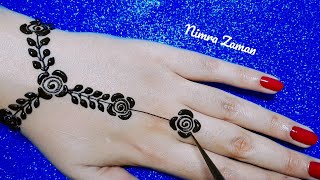 New stylish mehndi design | easy mehndi design | simple mehndi design | mehndi design | mehndi