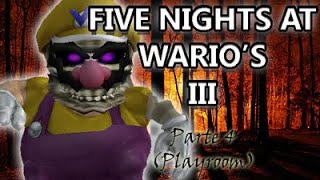 Five Nights at Wario's 3-Parte 4 (Playroom)