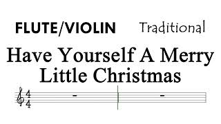 Have Yourself A Merry Little Christmas Sheet Music Backing Track Partitura Restless Heart