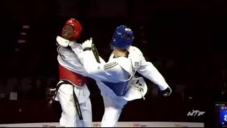 Taekwondo Knockout ~ 6 / COOK, AARON (MDA) vs. COULIBALY, ISMAEL (MLI) K.O. -WORLD GRAND PRIX MOSCOW